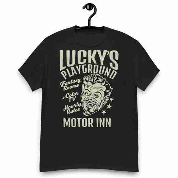 Evil Motel Shirt Lucky's Playground