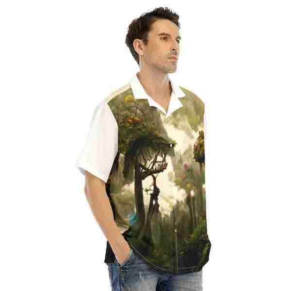 101741 2991e22a 5a80 4574 87e7 d61e02675635 Fantasy Design Hawaiian Shirt With Button Closure Fantasy Design Hawaiian