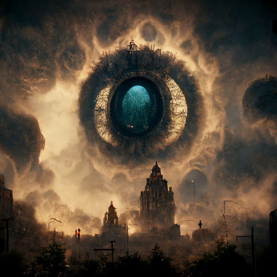 bobboom a horror scene of lovecraftian portal with eye inside i 2d1f3ee2 7fb3 4354 a558 d735df047407 Religion of the Dead, Religion of the Dead