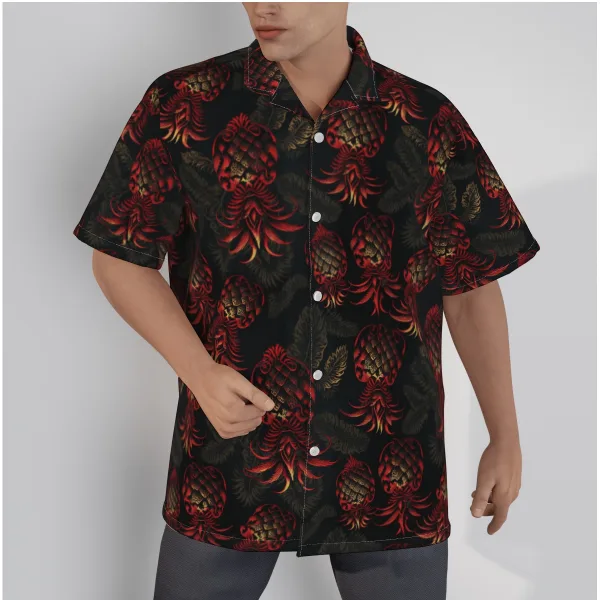 101741 9e848c8f a481 4ad3 982c 6ccf9c0b033c jpeg Inverted Pineapple Design Hawaiian Shirt