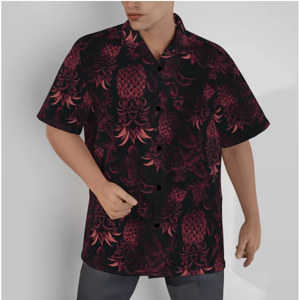 Upside Down Pineapple Hawaiian Shirt 