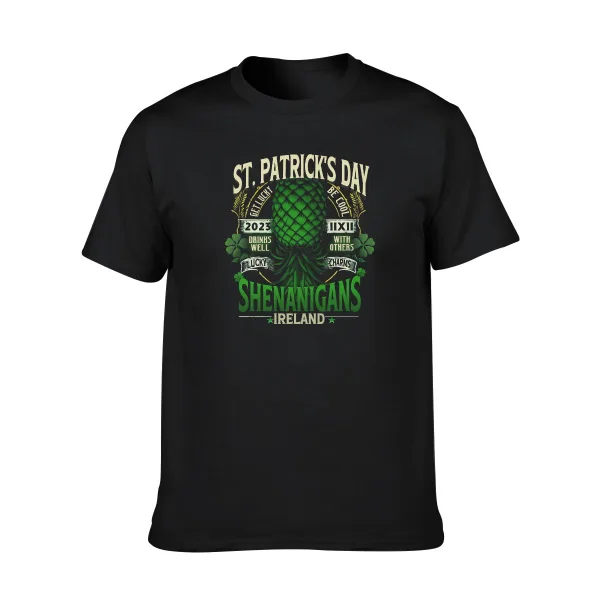 101741 f685efa1 d0ea 4349 8851 20a31e98a94a jpeg Get Festive for St. Patrick's Day with Our Upside Down Pineapple T-Shirt